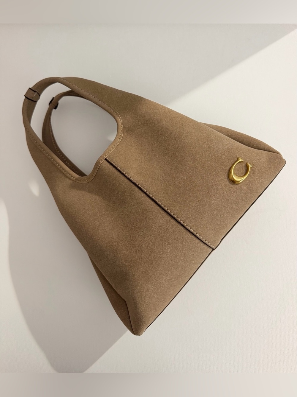 Suede Handbag - Picture 4 of 8
